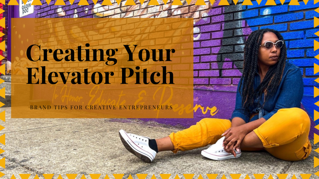 Creating Your Elevator Pitch 